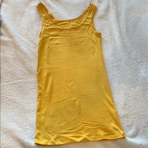 Mustard Yellow A New Day Tank Top